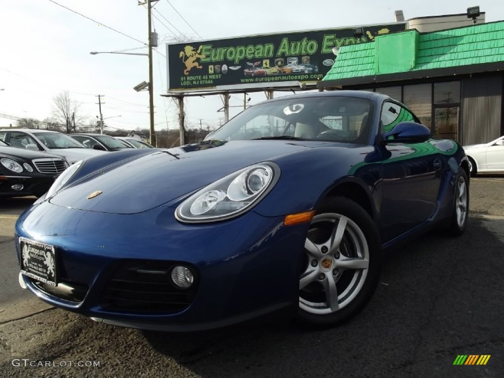 2009 Cayman  - Aqua Blue Metallic / Stone Grey photo #1