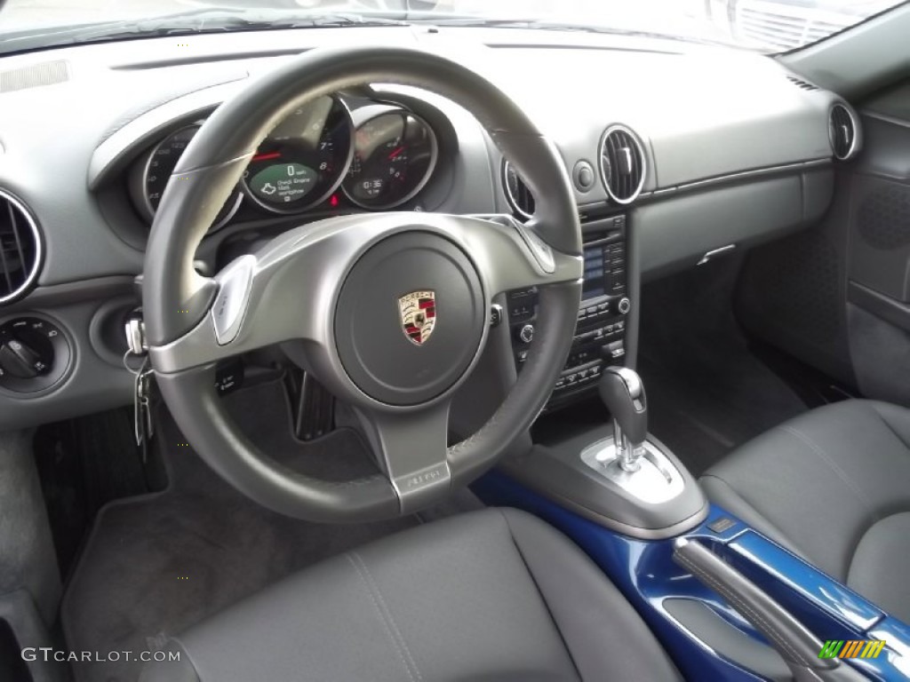 2009 Porsche Cayman Standard Cayman Model Stone Grey Dashboard Photo #75391259
