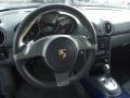 2009 Porsche Cayman Stone Grey Interior Steering Wheel Photo