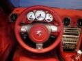2008 Porsche Boxster Carrera Red Interior Steering Wheel Photo