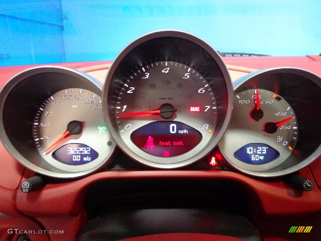 2008 Porsche Boxster RS 60 Spyder Gauges Photo #75391928