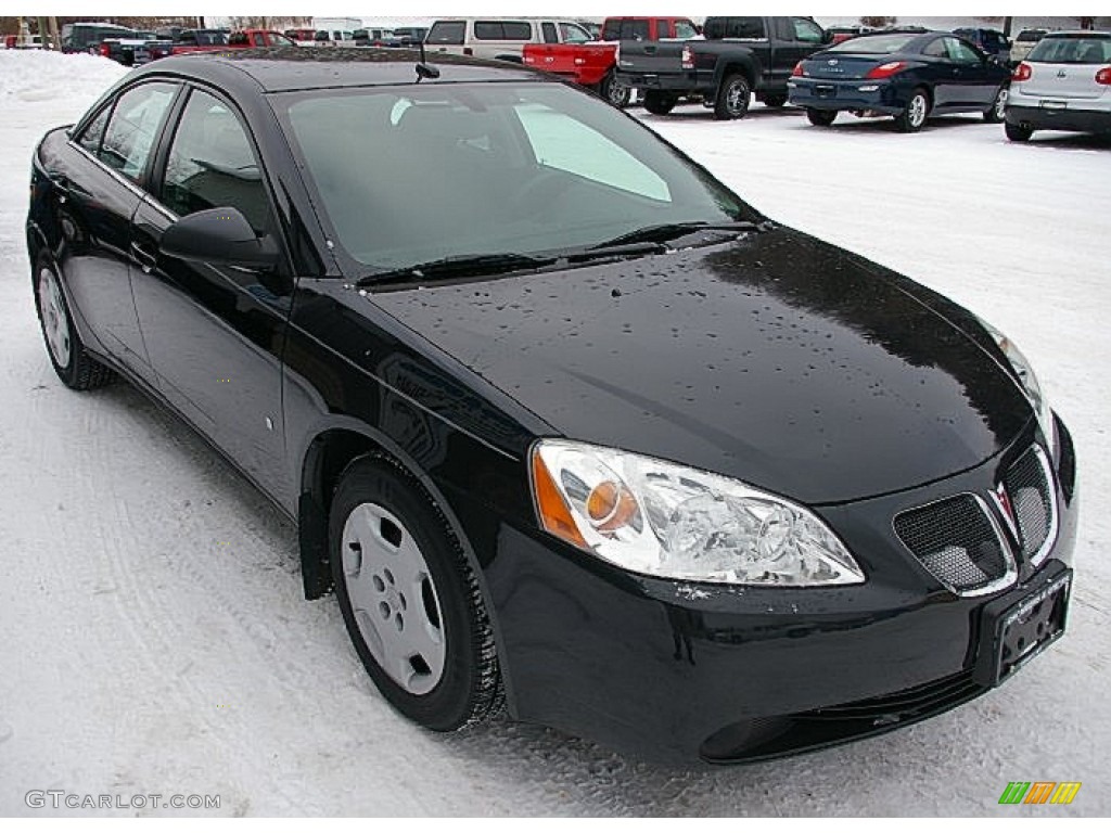 Black 2008 Pontiac G6 Value Leader Sedan Exterior Photo #75392864