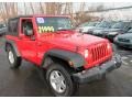 Flame Red - Wrangler X 4x4 Photo No. 3