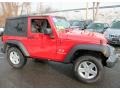Flame Red - Wrangler X 4x4 Photo No. 5
