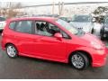 2007 Milano Red Honda Fit Sport  photo #5