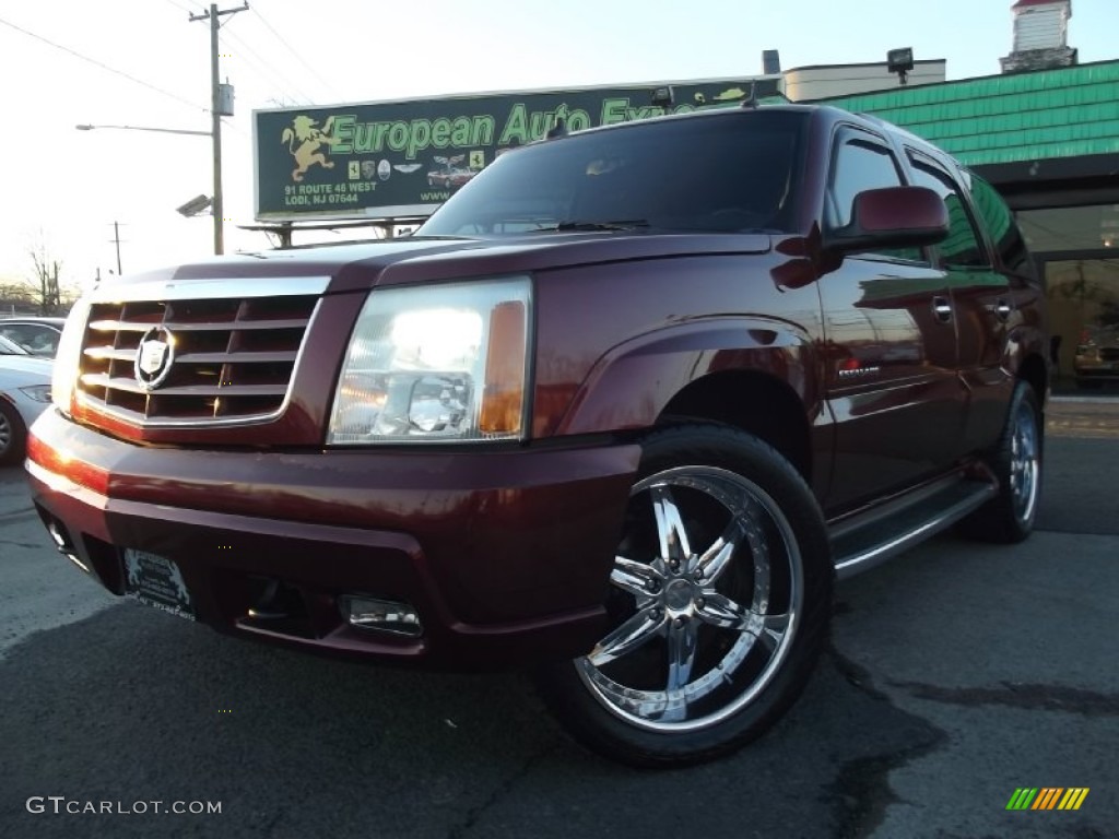 2003 Escalade AWD - Infra Red / Shale photo #1