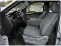 Steel Gray Front Seat Photo for 2013 Ford F150 #75395157