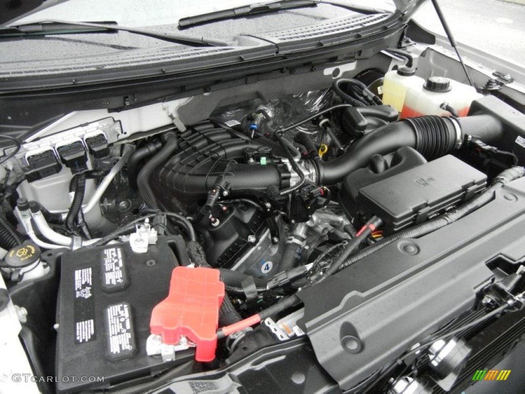 2013 Ford F150 XL SuperCrew 3.7 Liter Flex-Fuel DOHC 24-Valve Ti-VCT V6 Engine Photo #75395226