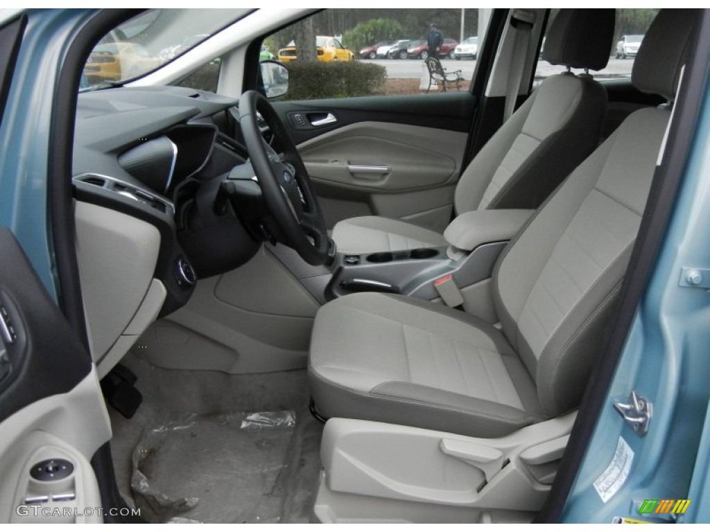 Medium Light Stone Interior 2013 Ford C-Max Hybrid SE Photo #75395385