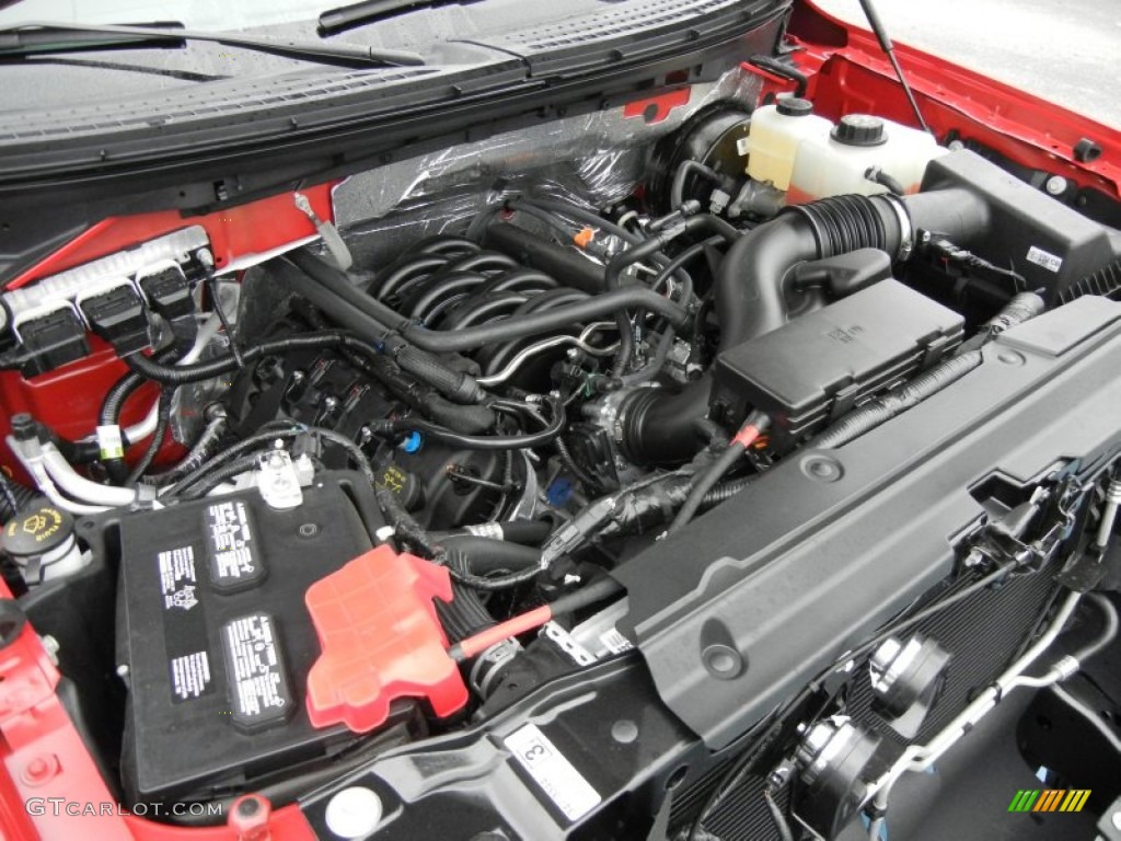 2013 Ford F150 XL Regular Cab 5.0 Liter Flex-Fuel DOHC 32-Valve Ti-VCT V8 Engine Photo #75395736
