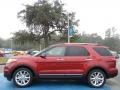 2013 Ruby Red Metallic Ford Explorer Limited  photo #2