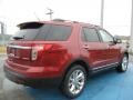 2013 Ruby Red Metallic Ford Explorer Limited  photo #3