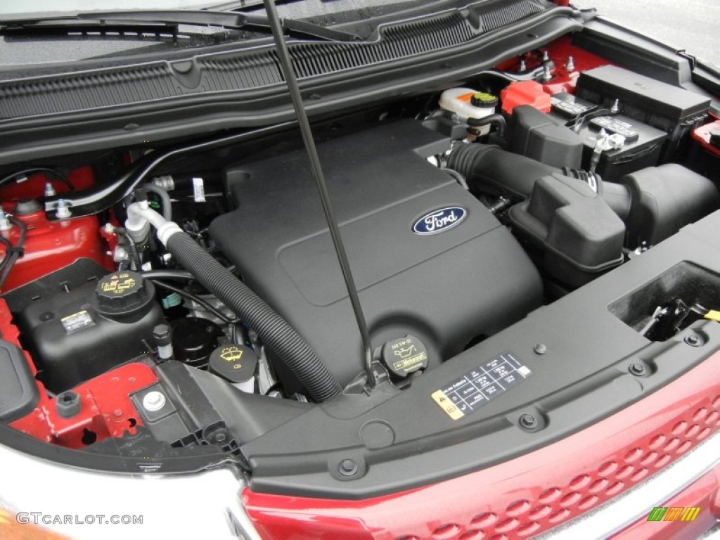 2013 Ford Explorer Limited Engine Photos