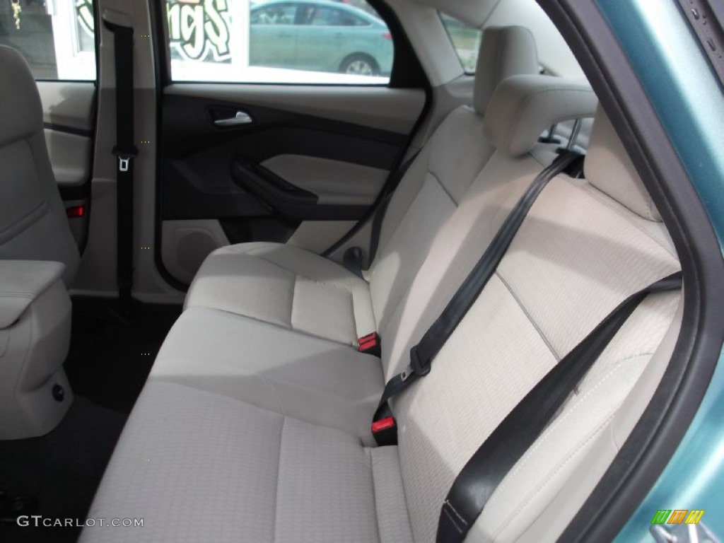 Stone Interior 2012 Ford Focus SEL Sedan Photo #75396350