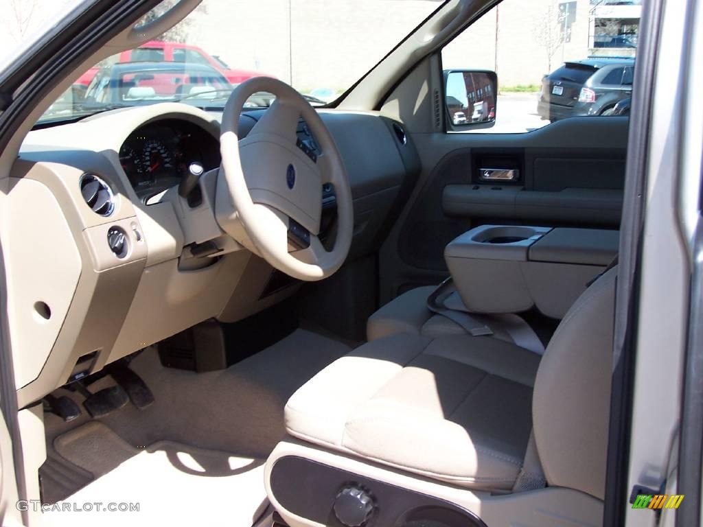 2007 F150 XLT SuperCab 4x4 - Pueblo Gold Metallic / Tan photo #9