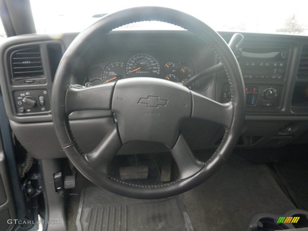 2007 Silverado 1500 Classic LT Extended Cab - Blue Granite Metallic / Dark Charcoal photo #4