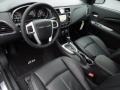 Black 2013 Chrysler 200 Limited Hard Top Convertible Interior Color