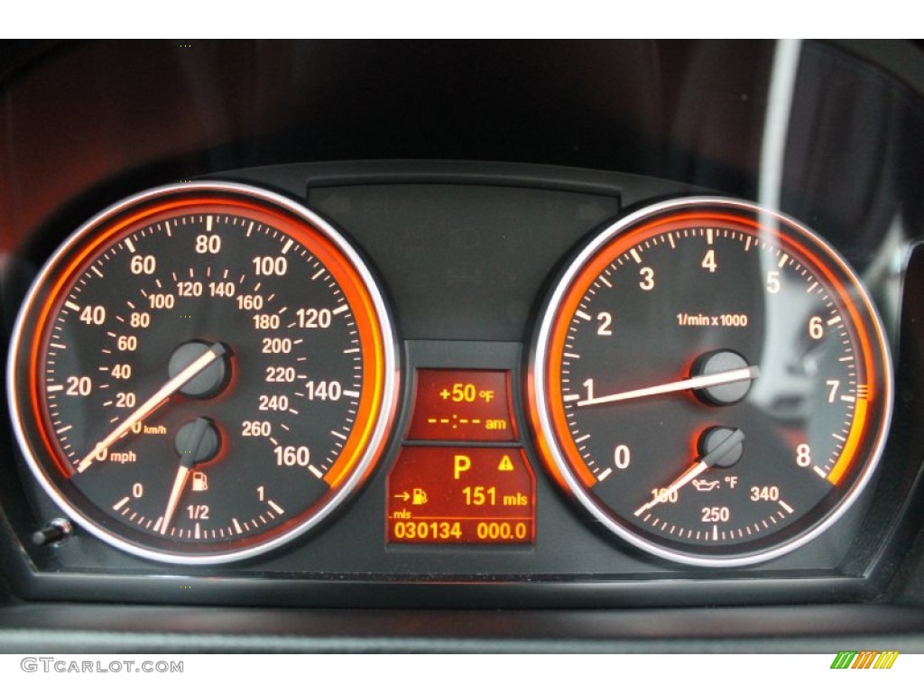 2009 3 Series 328i Convertible - Black Sapphire Metallic / Coral Red/Black Dakota Leather photo #21