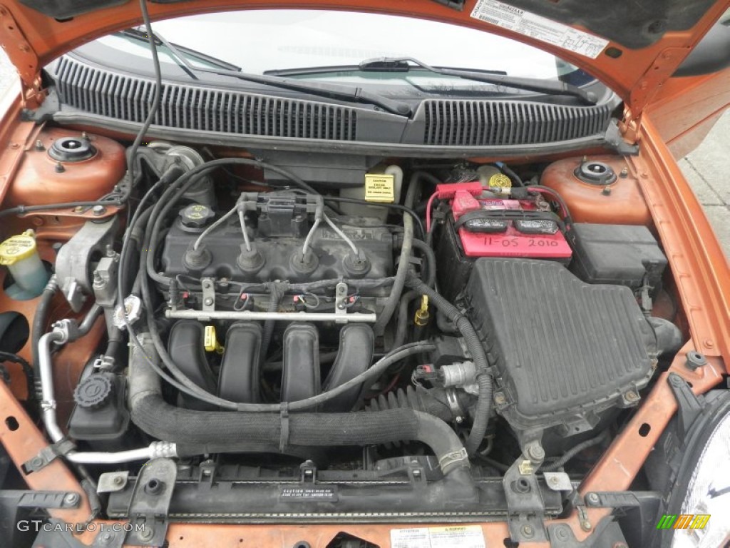 2005 Dodge Neon SXT 2.0 Liter SOHC 16-Valve 4 Cylinder Engine Photo #75397645