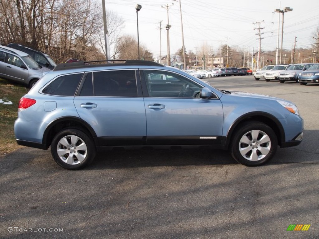 Sky Blue Metallic 2011 Subaru Outback 2.5i Premium Wagon Exterior Photo #75398148