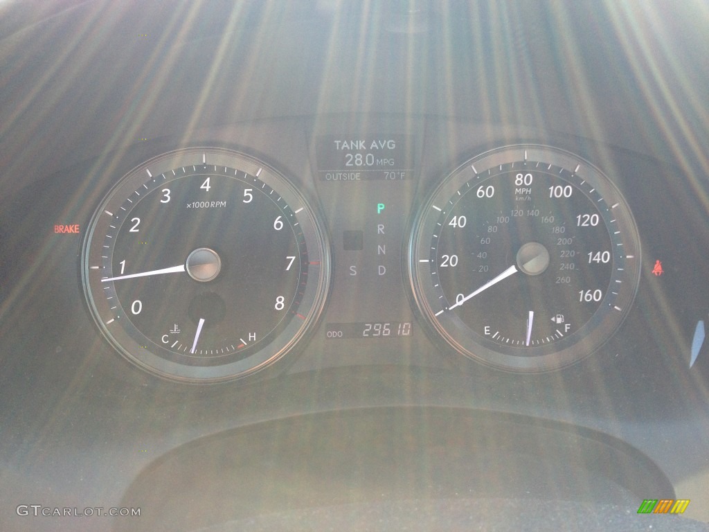 2010 ES 350 - Cerulean Blue Metallic / Light Gray photo #6