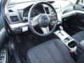 Off Black 2011 Subaru Outback 2.5i Premium Wagon Interior Color