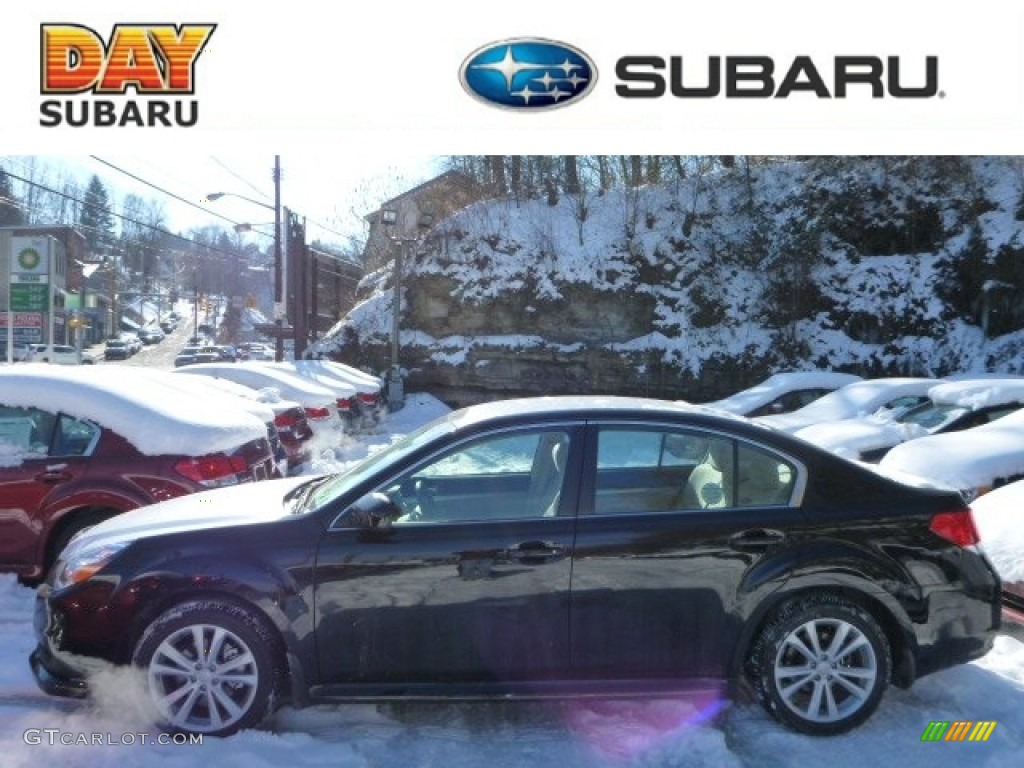 Crystal Black Silica Subaru Legacy
