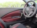 2013 Honda CR-Z Black/Red Interior Door Panel Photo