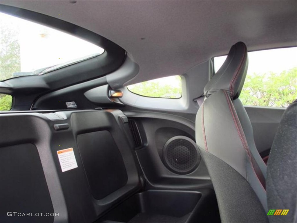 Black/Red Interior 2013 Honda CR-Z EX Sport Hybrid Photo #75400713