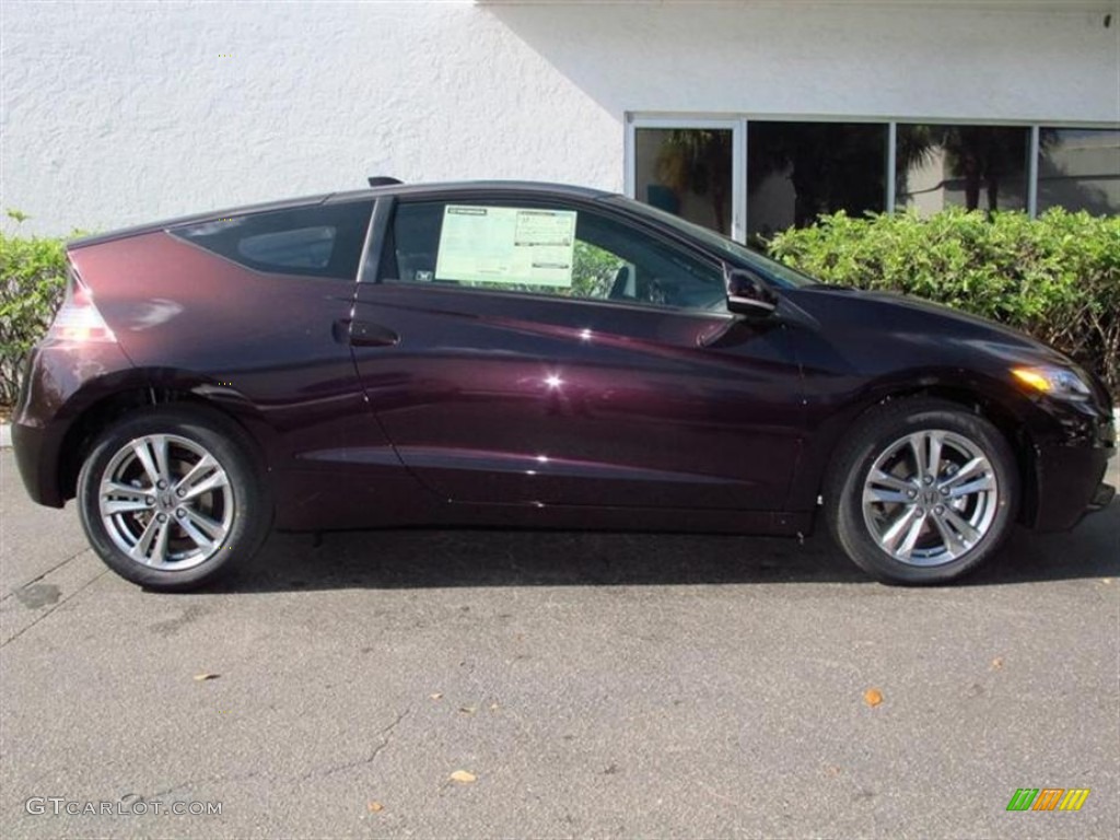 Passion Berry Pearl 2013 Honda CR-Z Sport Hybrid Exterior Photo #75400923