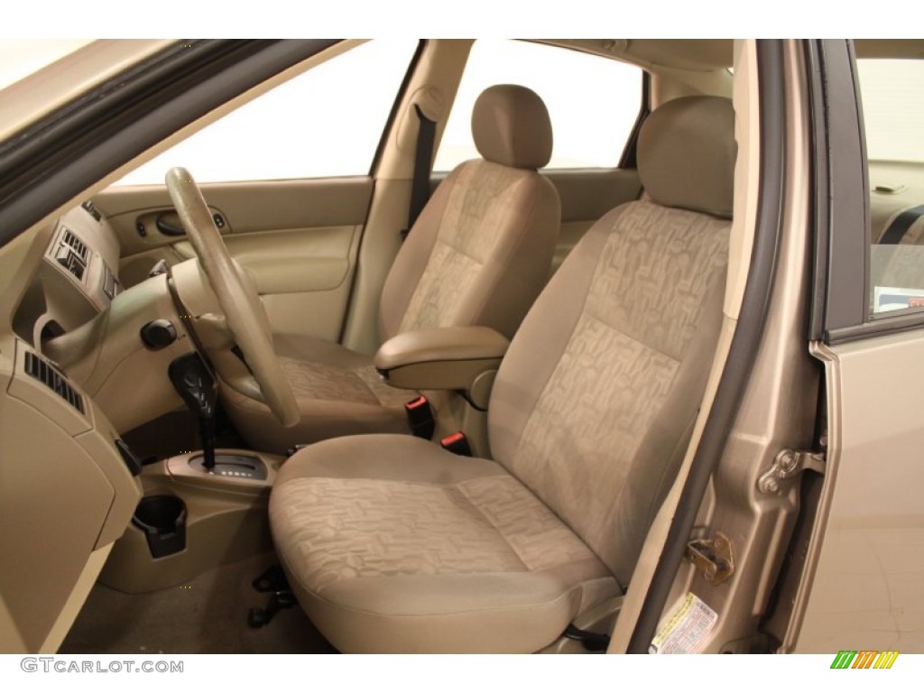 Dark Pebble/Light Pebble Interior 2005 Ford Focus ZX4 S Sedan Photo #75400974