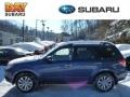 2013 Marine Blue Pearl Subaru Forester 2.5 X Premium  photo #1