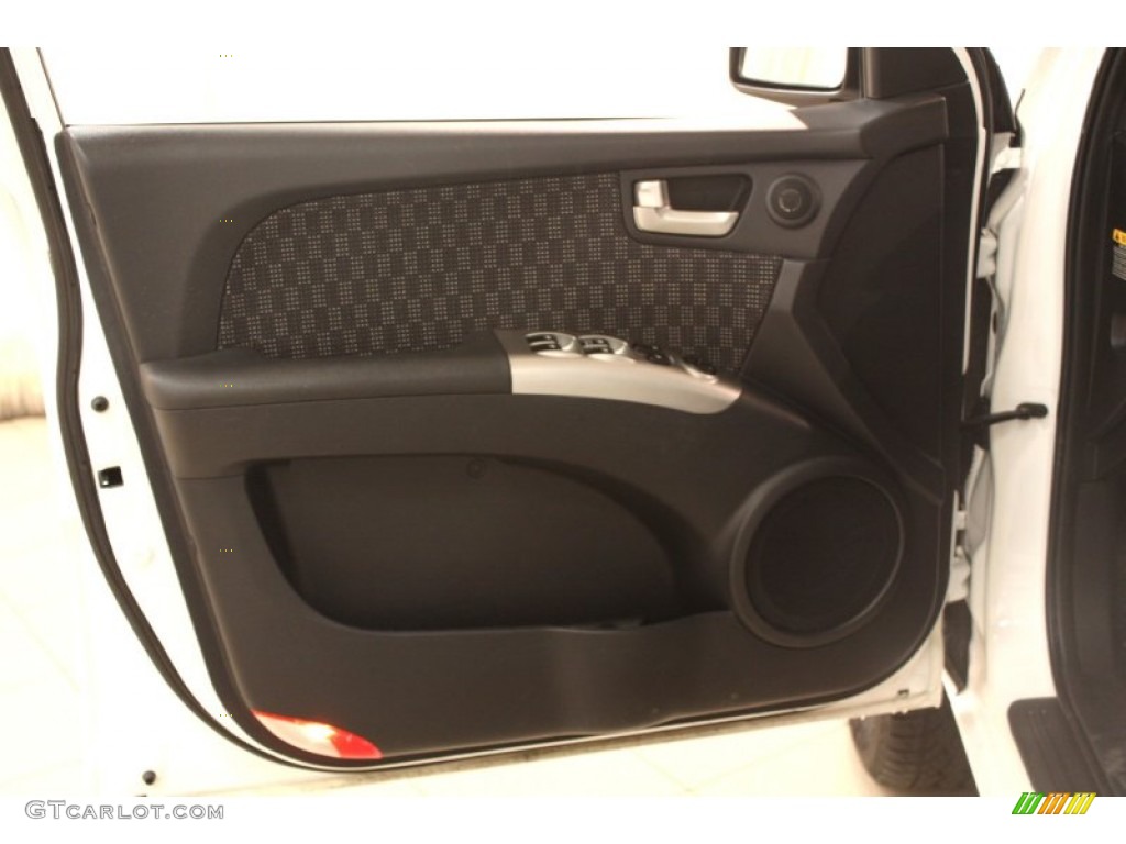2007 Kia Sportage LX V6 4WD Black Door Panel Photo #75401267