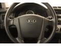2007 Kia Sportage Black Interior Steering Wheel Photo
