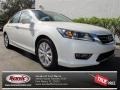 2013 White Orchid Pearl Honda Accord EX-L Sedan  photo #1