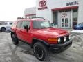 Radiant Red 2012 Toyota FJ Cruiser Trail Teams Special Edition 4WD