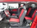 Dark Charcoal/Red Interior Photo for 2012 Toyota FJ Cruiser #75401802