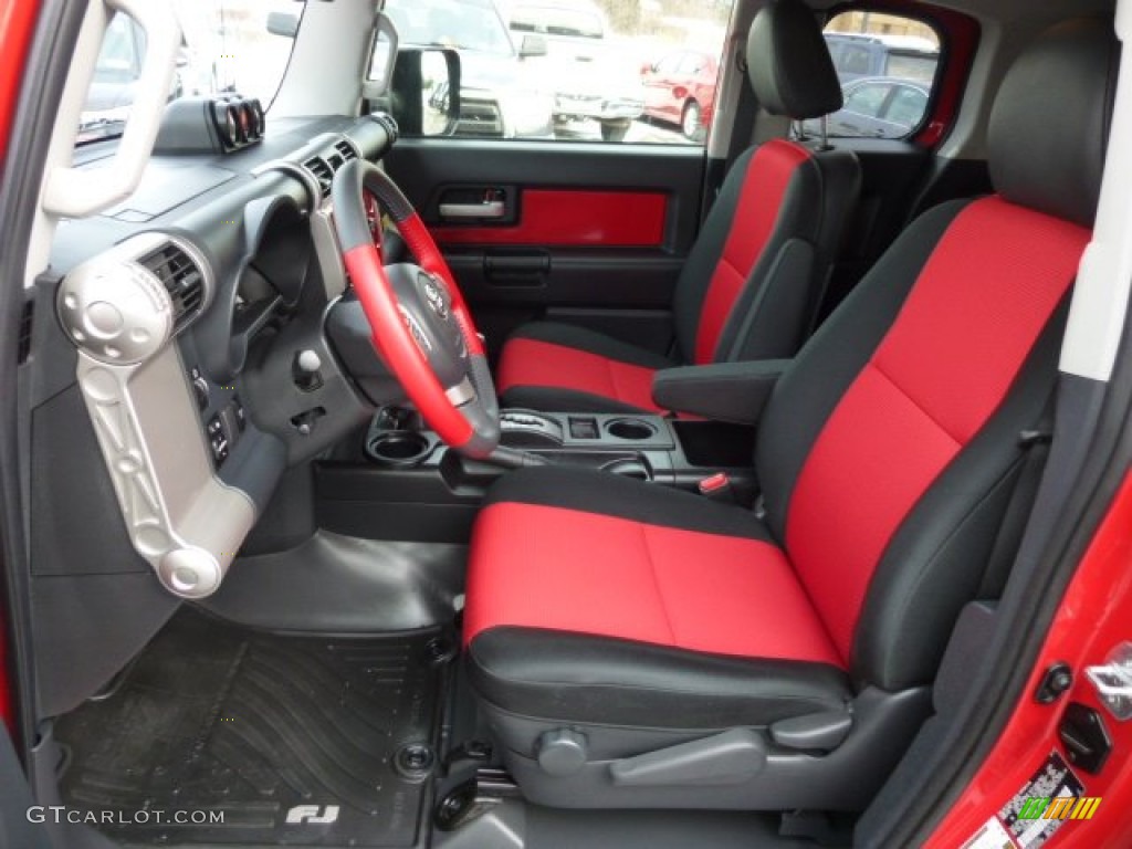 2012 Toyota FJ Cruiser Trail Teams Special Edition 4WD Front Seat Photo #75401847
