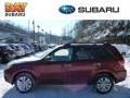 Camellia Red Pearl 2013 Subaru Forester 2.5 X Limited