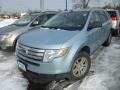 2008 Light Ice Blue Metallic Ford Edge SE  photo #3