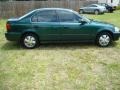 2000 Clover Green Pearl Honda Civic LX Sedan  photo #6