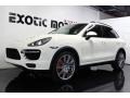 2011 Sand White Porsche Cayenne Turbo  photo #5