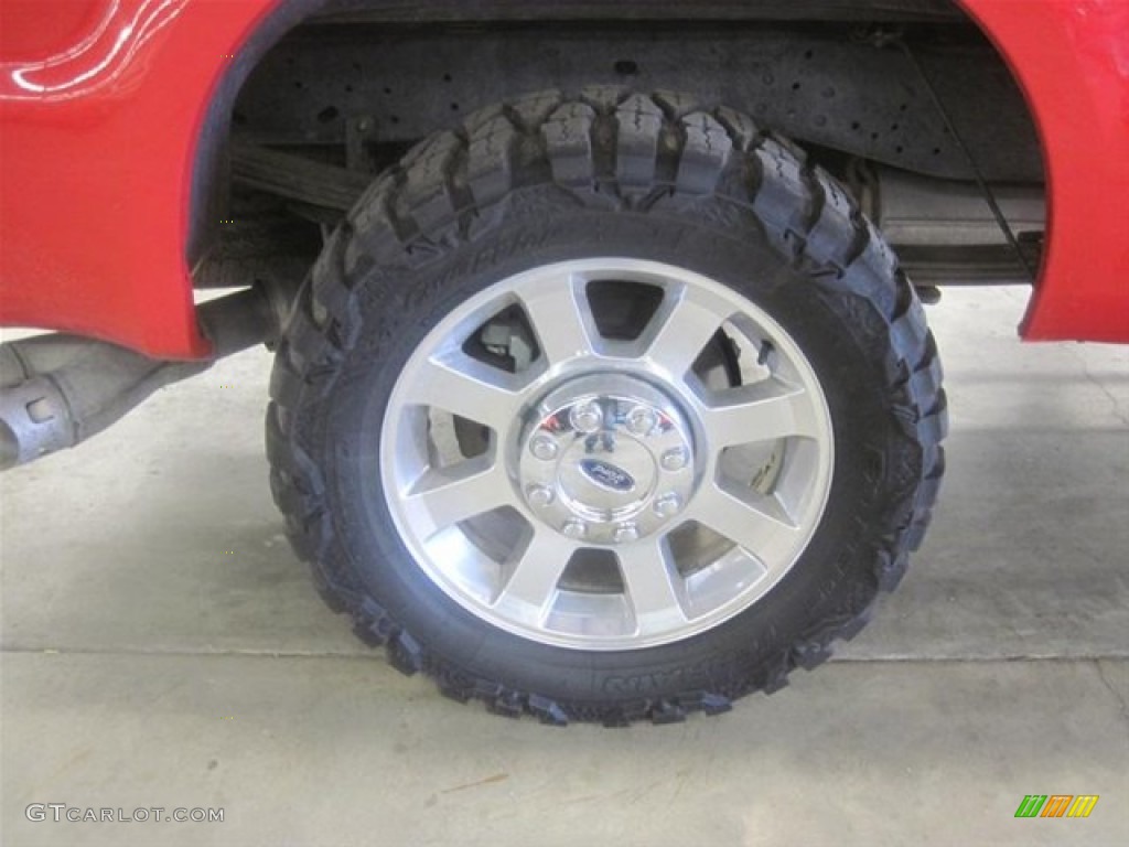 2010 Ford F250 Super Duty FX4 Crew Cab 4x4 Custom Wheels Photo #75403776