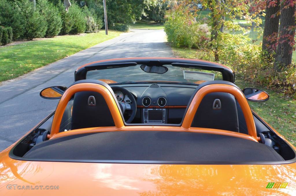 2008 Boxster S Limited Edition - Orange / Black w/ Alcantara Seat Inlay photo #10