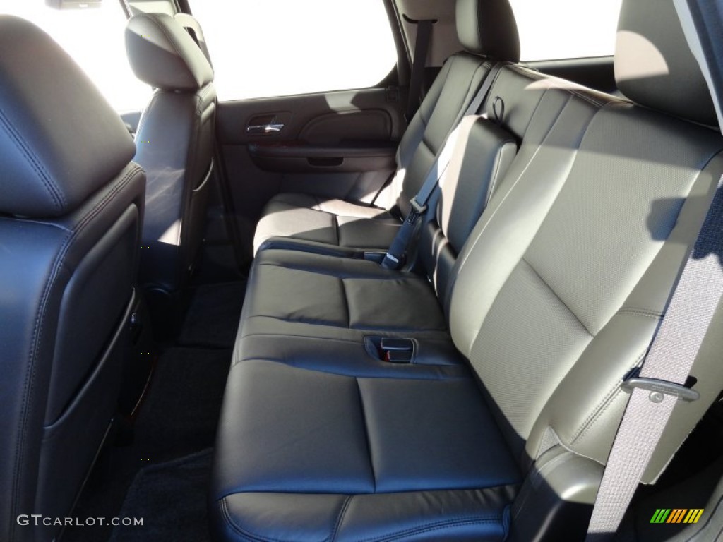 Ebony Interior 2013 Cadillac Escalade Premium AWD Photo #75405150
