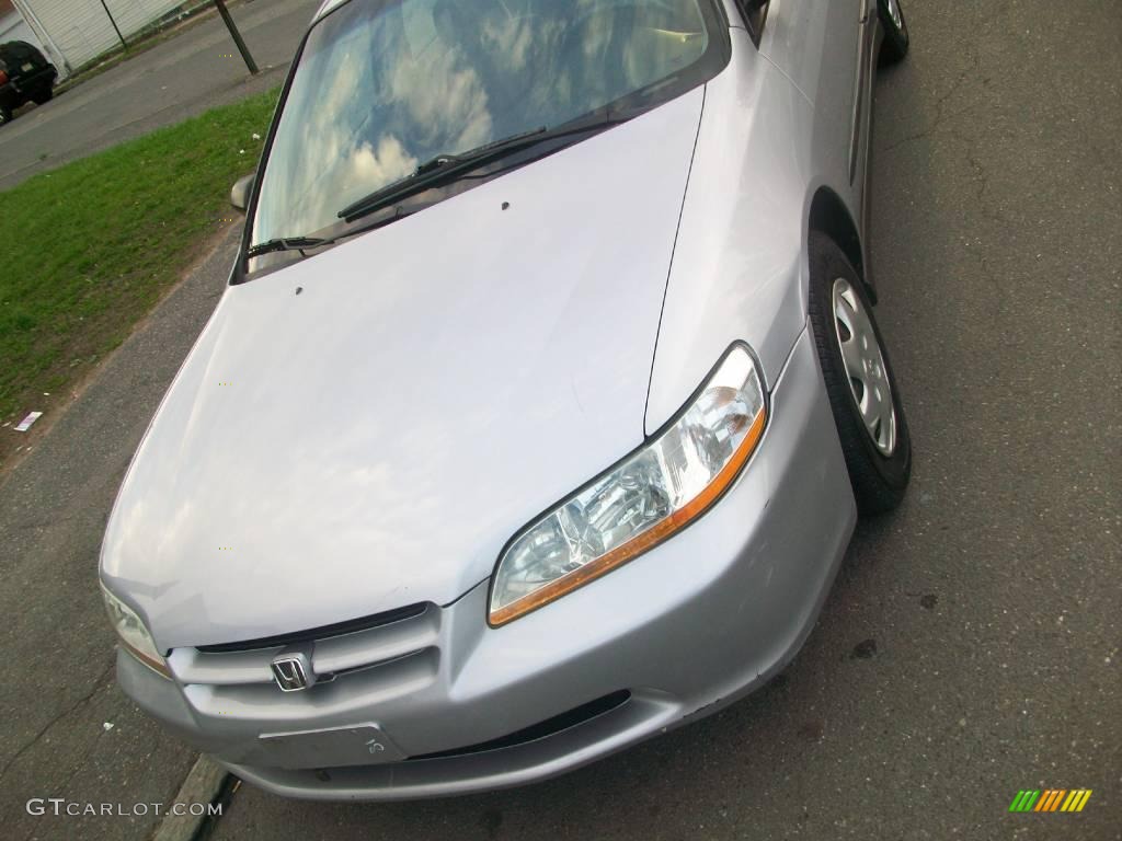 1999 Accord DX Sedan - Satin Silver Metallic / Gray photo #13