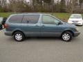 2000 Sailfin Blue Metallic Toyota Sienna LE  photo #3