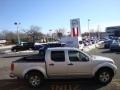 2011 Radiant Silver Metallic Nissan Frontier SV Crew Cab 4x4  photo #5