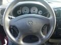 2001 Dodge Grand Caravan Taupe Interior Steering Wheel Photo