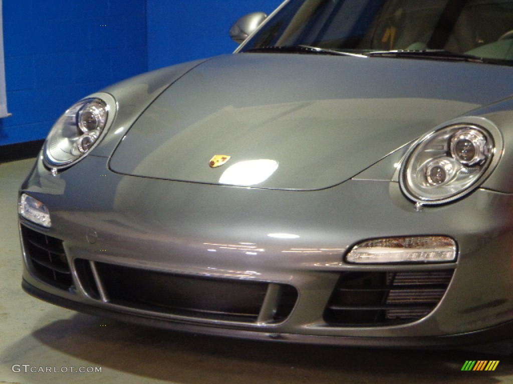 2012 911 Carrera GTS Coupe - Meteor Grey Metallic / Black photo #3